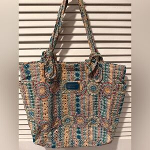 Marc Jacobs -Colorful cotton Patterned Tote Bag